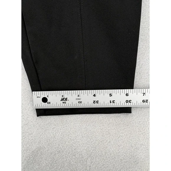 Lane Bryant Jogger Pants Womens 16 Black Tapered Zip Pocket Stretch Casual NWT - Picture 10 of 11